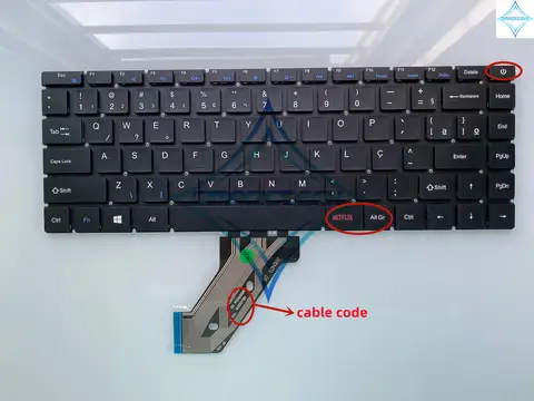 New CQ27 CQ-27 BR For COMPAQ Presario P421 MB3181014 XK-HS272 MB3181009 XK-HS121 YMS-0177 Brazil Portuguese Keyboard Teclado