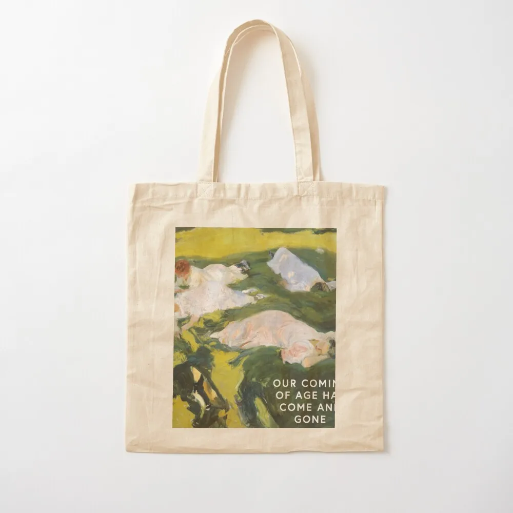 our coming of age has come and gone Tote Bag Women's beach bags canvas tote bags cute tote bag large size bags Canvas Bag
our coming of age has come and gone Tote Bag Women's beach bags canvas tote bags cute tote bag large size bags Canvas Bag