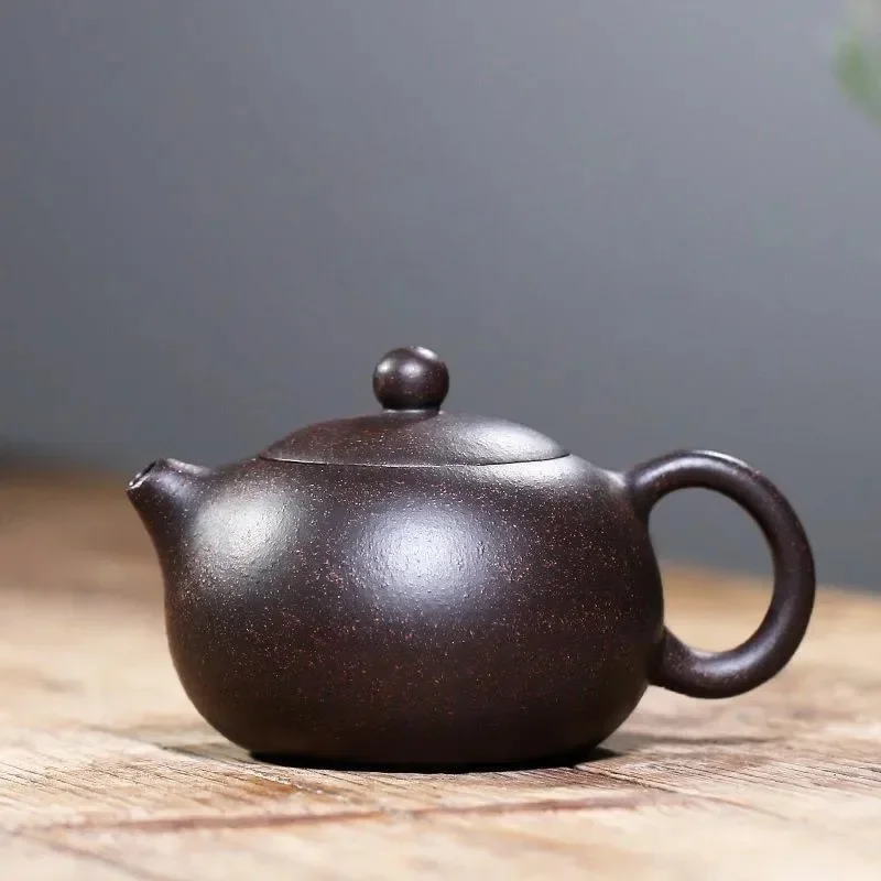 Chinese Yixing Teapot Purple Clay Xishi Pot Handmade Unique Shape Pot Kettle Home Ball Hole Dahongpao Oolong Tea Tea Set 150ml
Chinese Yixing Teapot Purple Clay Xishi Pot Handmade Unique Shape Pot Kettle Home Ball Hole Dahongpao Oolong Tea Tea Set 150ml