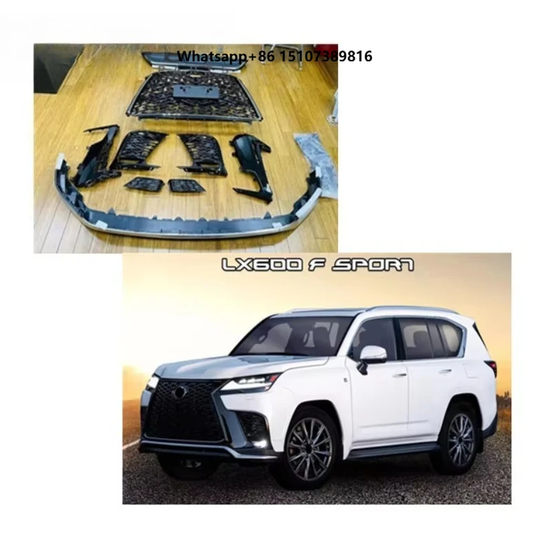 New Arrived!!Sport Style Body Kit for 2022 LX600.F Sport LX600 Body Kit Facelift Kit for 2022 LX600
New Arrived!!Sport Style Body Kit for 2022 LX600.F Sport LX600 Body Kit Facelift Kit for 2022 LX600