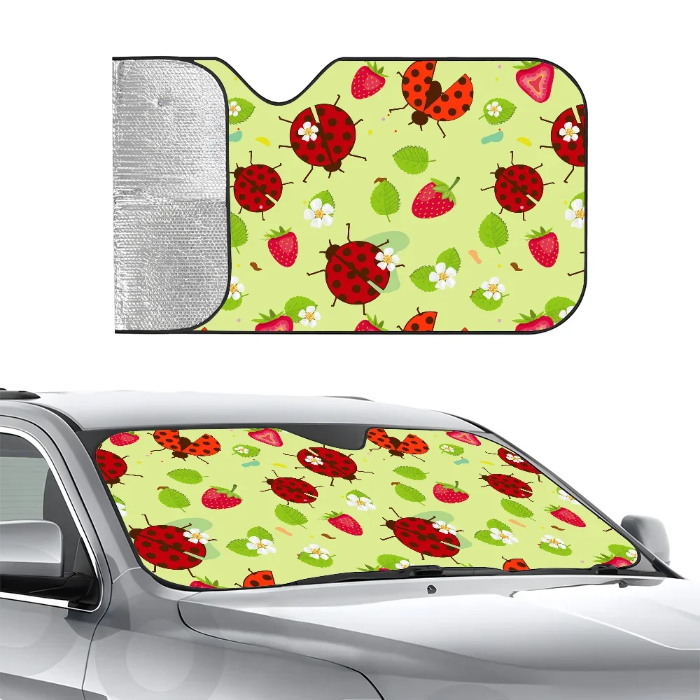 Animal Ladybug Car SunShade Three-layer Insulation Car Front Windshield Sun Shade Suction Cup Blocks UV Rays Sun
Animal Ladybug Car SunShade Three-layer Insulation Car Front Windshield Sun Shade Suction Cup Blocks UV Rays Sun