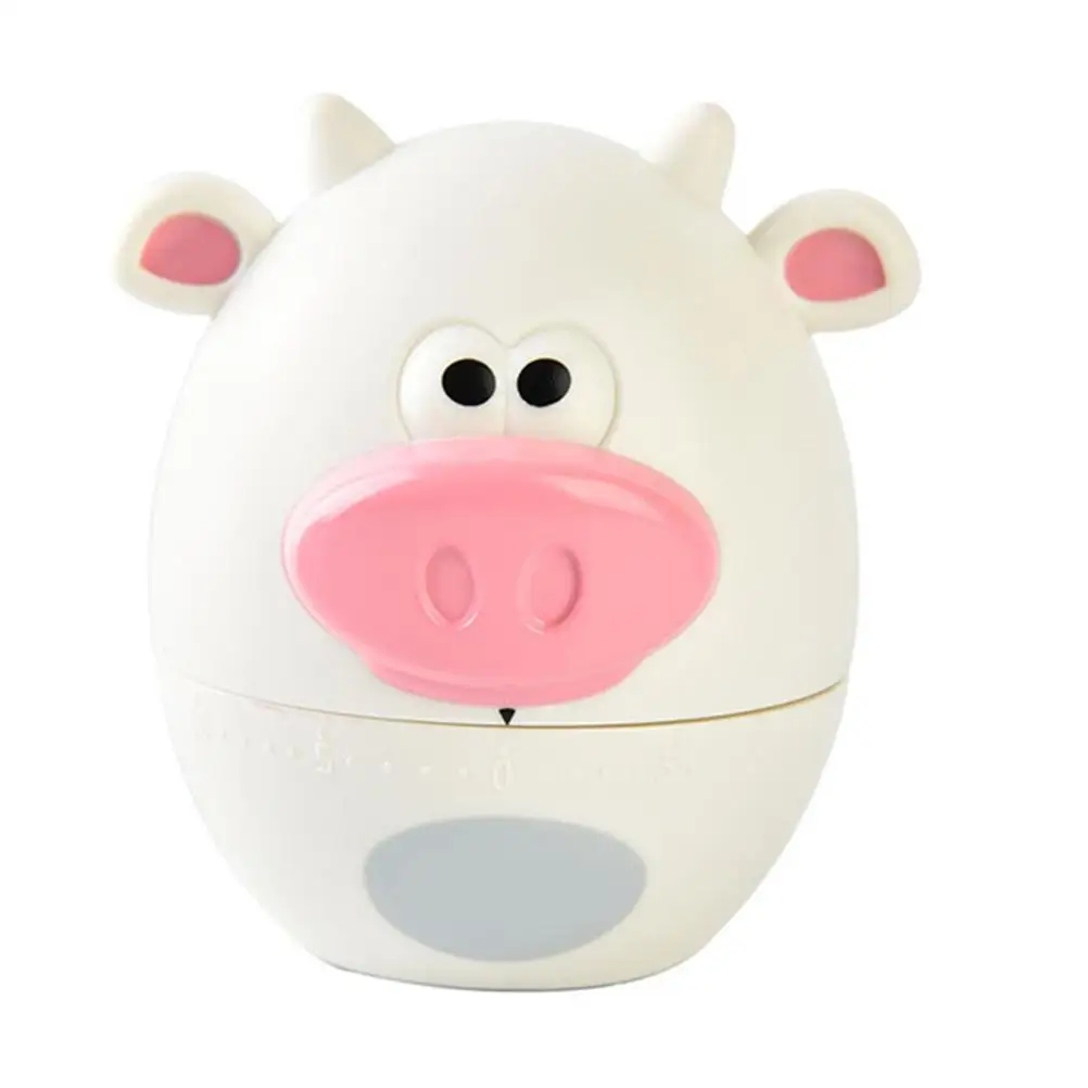 Kitchen Timer Mechanical Cartoon Cow Cute Manual Cooking Timers Animal Shape Timer Baking Tools Home
Kitchen Timer Mechanical Cartoon Cow Cute Manual Cooking Timers Animal Shape Timer Baking Tools Home