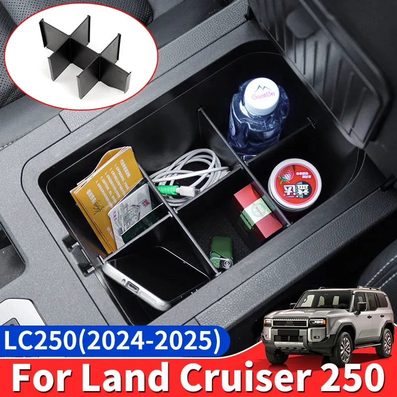For Toyota Land Cruiser Prado 250 2024 2025 1985 LC250 Armrest Box Partition Plate Partition Storage ABS Interior Accessories
For Toyota Land Cruiser Prado 250 2024 2025 1985 LC250 Armrest Box Partition Plate Partition Storage ABS Interior Accessories