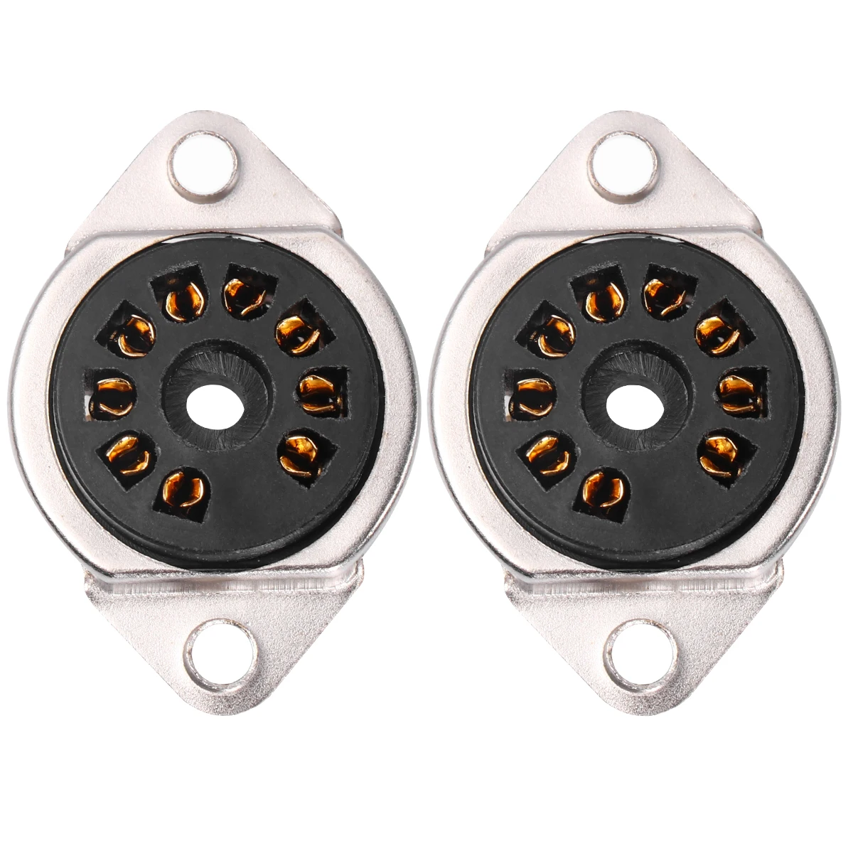 2pcs Guitar Audio Amplifier 9-pin Tube Socket Base Electric Wire Accessory Miniature Chassis Mount Bracket Plastic Guitar Part
2pcs Guitar Audio Amplifier 9-pin Tube Socket Base Electric Wire Accessory Miniature Chassis Mount Bracket Plastic Guitar Part