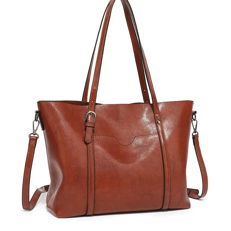 Women Shoulder Bag New European American Trendy Fashion Retro Simple Single Shoulder Crossbody Handbag Extra Large Capacity Bag
Women Shoulder Bag New European American Trendy Fashion Retro Simple Single Shoulder Crossbody Handbag Extra Large Capacity Bag