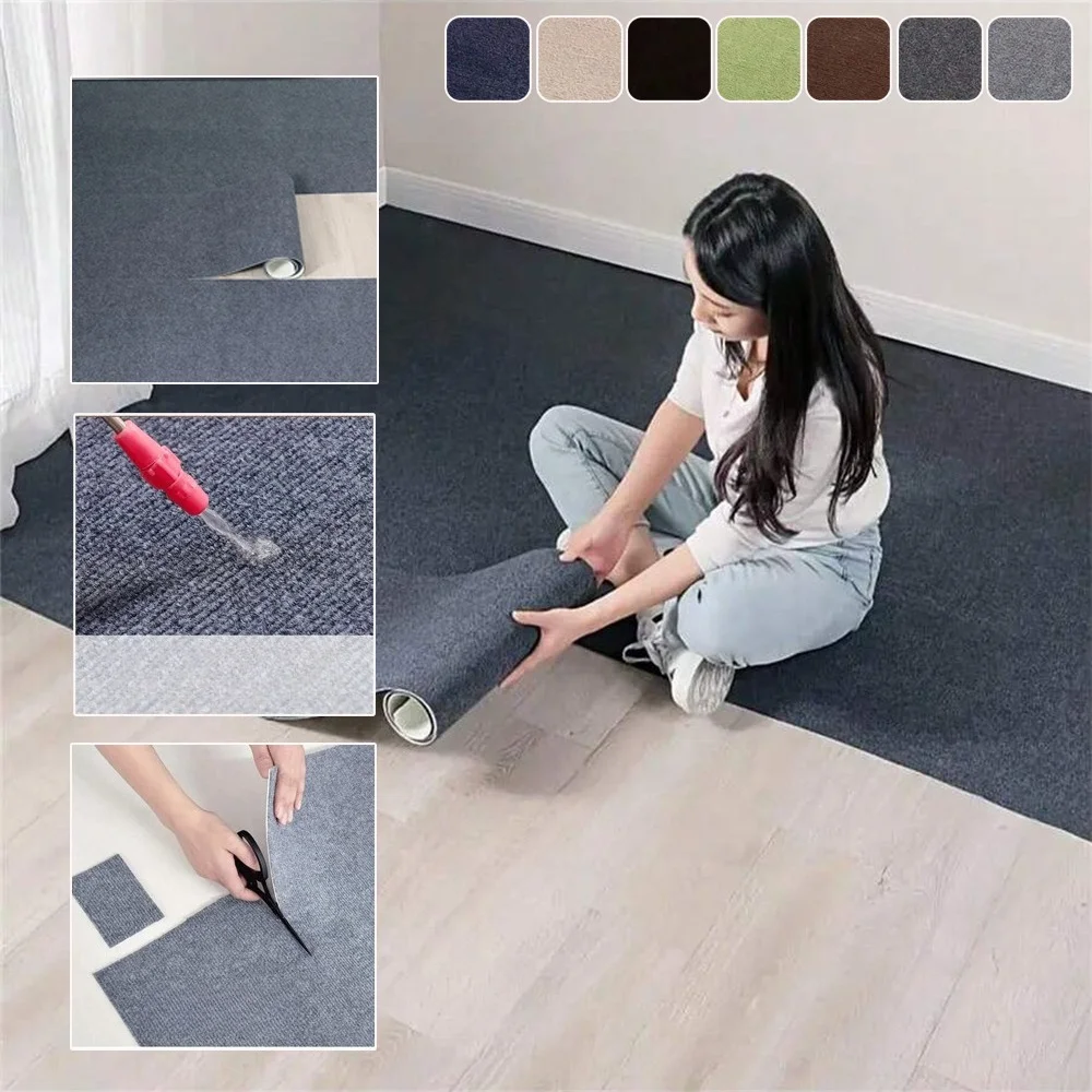 1 Roll Solid Color Kitchens Bedroom Rug Water Uptake Home Decor Self-adhesive Room Decoration Bathroom Rugs Carpet Living Room
1 Roll Solid Color Kitchens Bedroom Rug Water Uptake Home Decor Self-adhesive Room Decoration Bathroom Rugs Carpet Living Room