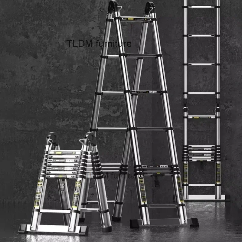 Portable Herringbone Step Ladders Telescopic Folding Ladders Multifunctional Home Engineering Stairs Lifting Thickened Ladder
Portable Herringbone Step Ladders Telescopic Folding Ladders Multifunctional Home Engineering Stairs Lifting Thickened Ladder