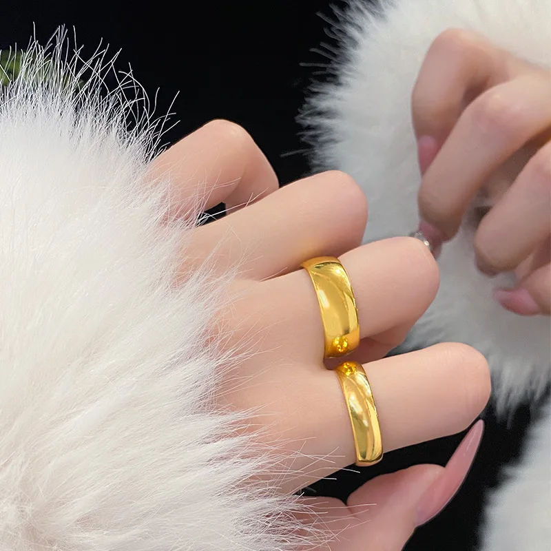 Luxury 24K 9999 Pure Gold real gold Ancient Faxon Ring Thickened Ring Glitter Ring for Couple
Luxury 24K 9999 Pure Gold real gold Ancient Faxon Ring Thickened Ring Glitter Ring for Couple