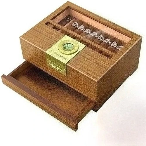 Large Capacity Cigar Box Cedar Wooden Humidor Case with One Layer Drawer Handcrafted Humidor Gift for Boyfriend Father
Large Capacity Cigar Box Cedar Wooden Humidor Case with One Layer Drawer Handcrafted Humidor Gift for Boyfriend Father