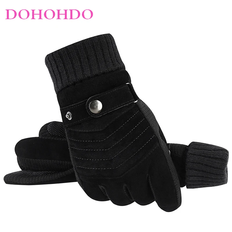 Black Gloves Pigskin Touch-screen Gloves Men's Winter Outdoor Riding Motorcycle Gloves Cold-proof Windproof Warm Leather Gloves
Black Gloves Pigskin Touch-screen Gloves Men's Winter Outdoor Riding Motorcycle Gloves Cold-proof Windproof Warm Leather Gloves