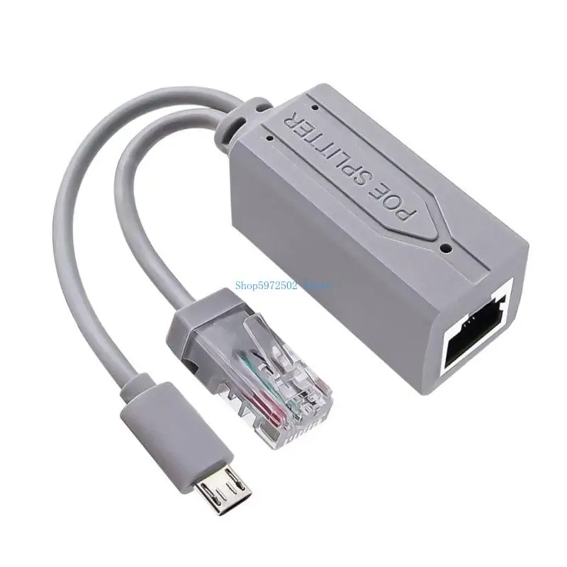 Y3NC Reliable USB PoE Splitter Adapter Converts 48V to 5V for IPCameras Plugs& Play
Y3NC Reliable USB PoE Splitter Adapter Converts 48V to 5V for IPCameras Plugs& Play