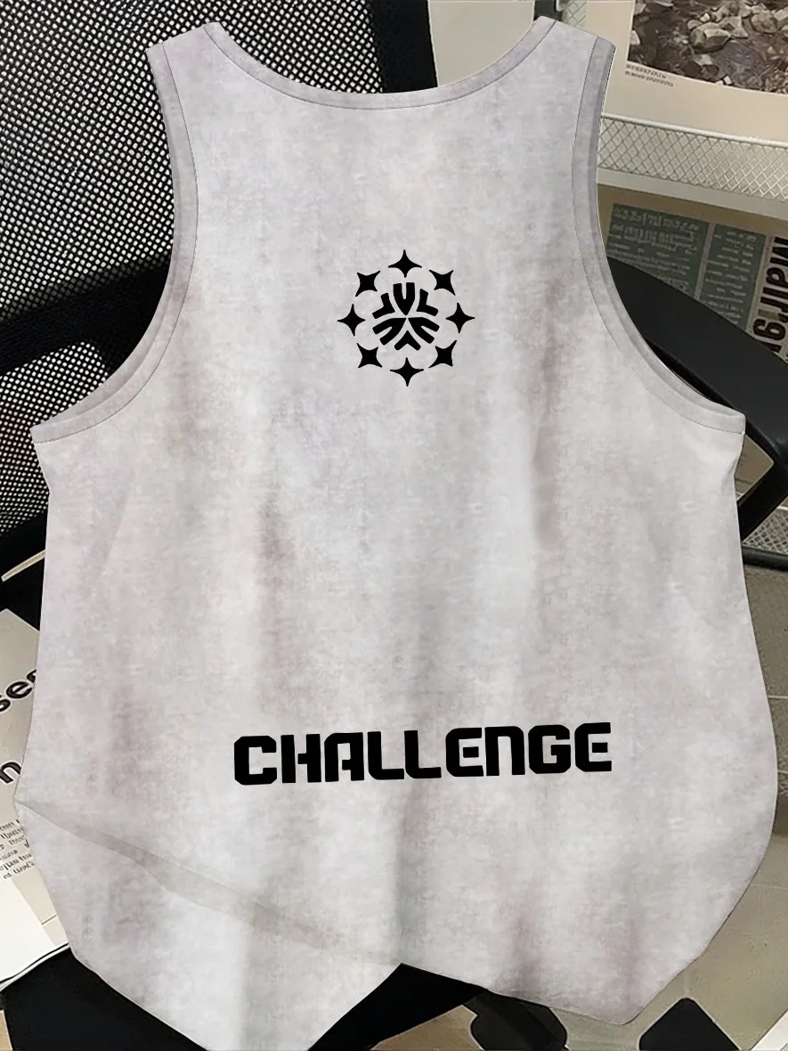 Trendy Loose Men's Sleeveless Tie Dye Tank Top Summer Fashionable Print round Neck Casual Wear Versatile Male Ethnic Clothing
Trendy Loose Men's Sleeveless Tie Dye Tank Top Summer Fashionable Print round Neck Casual Wear Versatile Male Ethnic Clothing