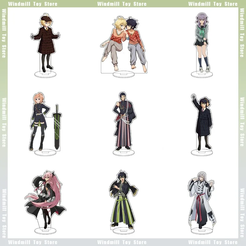 16cm Mikaela Hyakuya Krul Tepes Character Standing Nijigen Acrylic Seraph of The End Game Peripherals Ornaments Collection Toys
16cm Mikaela Hyakuya Krul Tepes Character Standing Nijigen Acrylic Seraph of The End Game Peripherals Ornaments Collection Toys