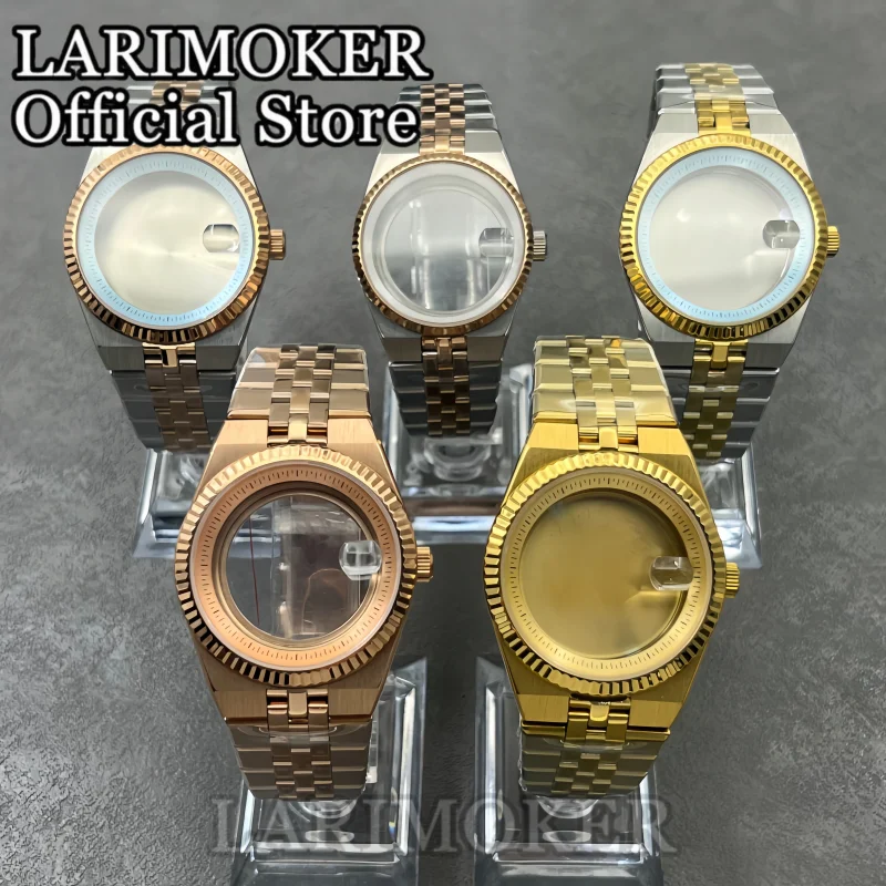 LARIMOKER 36mm 40mm Gold Rose Gold Steel Dive LDwellerWatch Case Sapphire Date For NH35 PT5000 Movements Watch Accessories Parts
LARIMOKER 36mm 40mm Gold Rose Gold Steel Dive LDwellerWatch Case Sapphire Date For NH35 PT5000 Movements Watch Accessories Parts