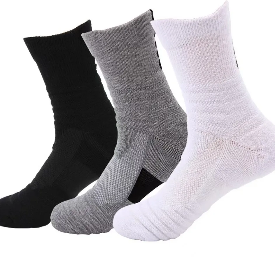 Men's mid tube sports socks, badminton running, outdoor socks, woolen socks, sweat absorbing and anti slip basketball socks
Men's mid tube sports socks, badminton running, outdoor socks, woolen socks, sweat absorbing and anti slip basketball socks