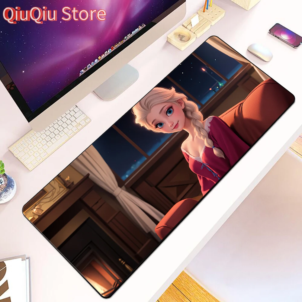 Коврик для мыши принцессы Диснея с HD-печатью, компьютерный геймерский нескользящий коврик для мыши с запирающимся краем XXL90x40 см, коврик для клавиатуры, ПК, настольный коврик
Коврик для мыши принцессы Диснея с HD-печатью, компьютерный геймерский нескользящий коврик для мыши с запирающимся краем XXL90x40 см, коврик для клавиатуры, ПК, настольный коврик