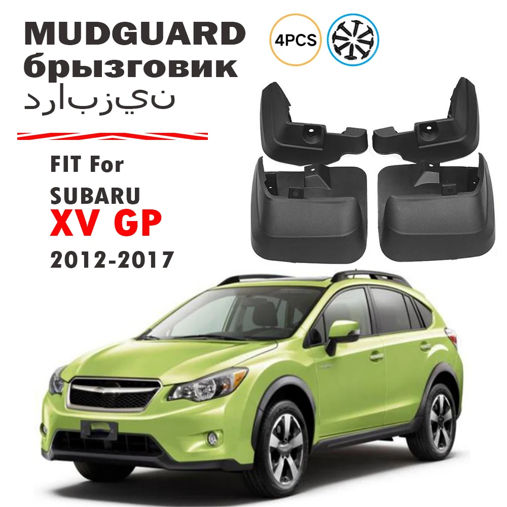 2012 2013 2014 2015 2016 2017 FOR Subaru XV GP Mudflaps Splash Guards Mudguards Front Rear Car Accessories Front Rear 4pcs
2012 2013 2014 2015 2016 2017 FOR Subaru XV GP Mudflaps Splash Guards Mudguards Front Rear Car Accessories Front Rear 4pcs