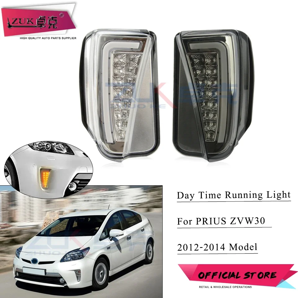 Car Accessories Front Bumper LED Daytime Running Light DRL Turn Signal Lamp For TOYOTA PRIUS 30 Series W3 ZVW30 2012 2013 2014
Car Accessories Front Bumper LED Daytime Running Light DRL Turn Signal Lamp For TOYOTA PRIUS 30 Series W3 ZVW30 2012 2013 2014