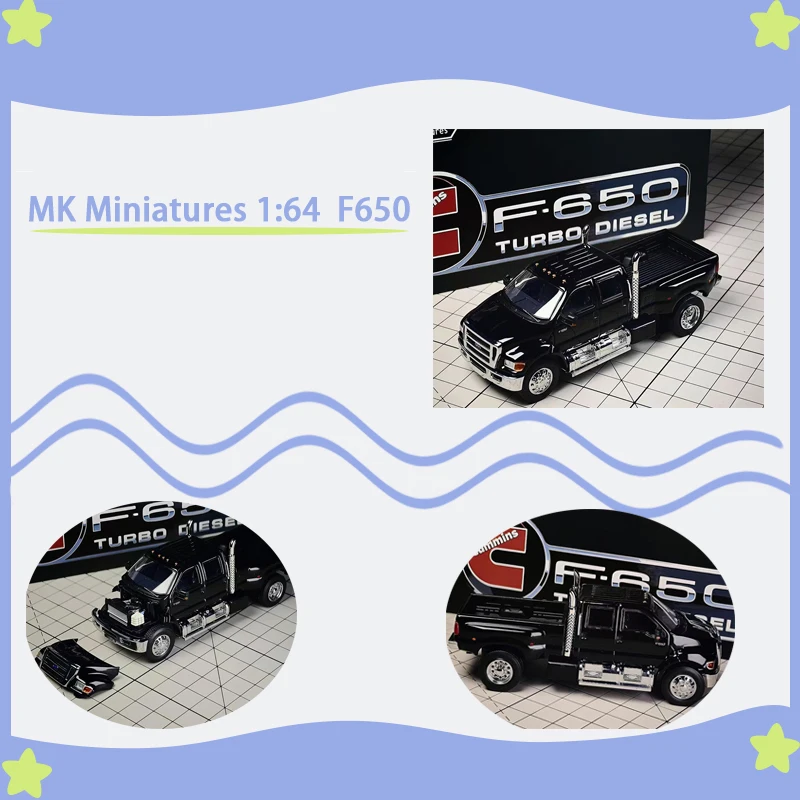 MK Miniatures 1:64 Scale F650 Alloy Simulation Car Model Holiday Collection & Gift & Souvenir Display Toy
MK Miniatures 1:64 Scale F650 Alloy Simulation Car Model Holiday Collection & Gift & Souvenir Display Toy