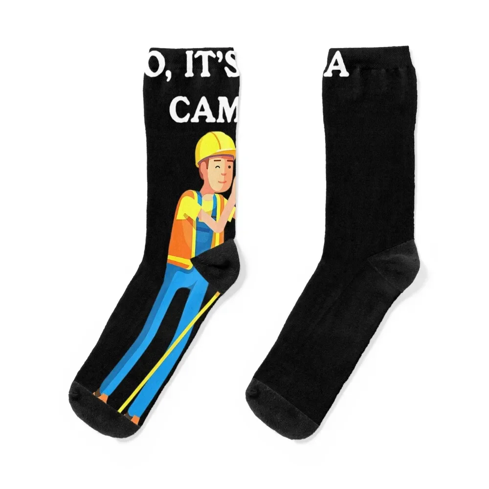 No It's not a camera - for surveyor lovers Socks fashionable summer new year snow Socks Man Women's 
No It's not a camera - for surveyor lovers Socks fashionable summer new year snow Socks Man Women's