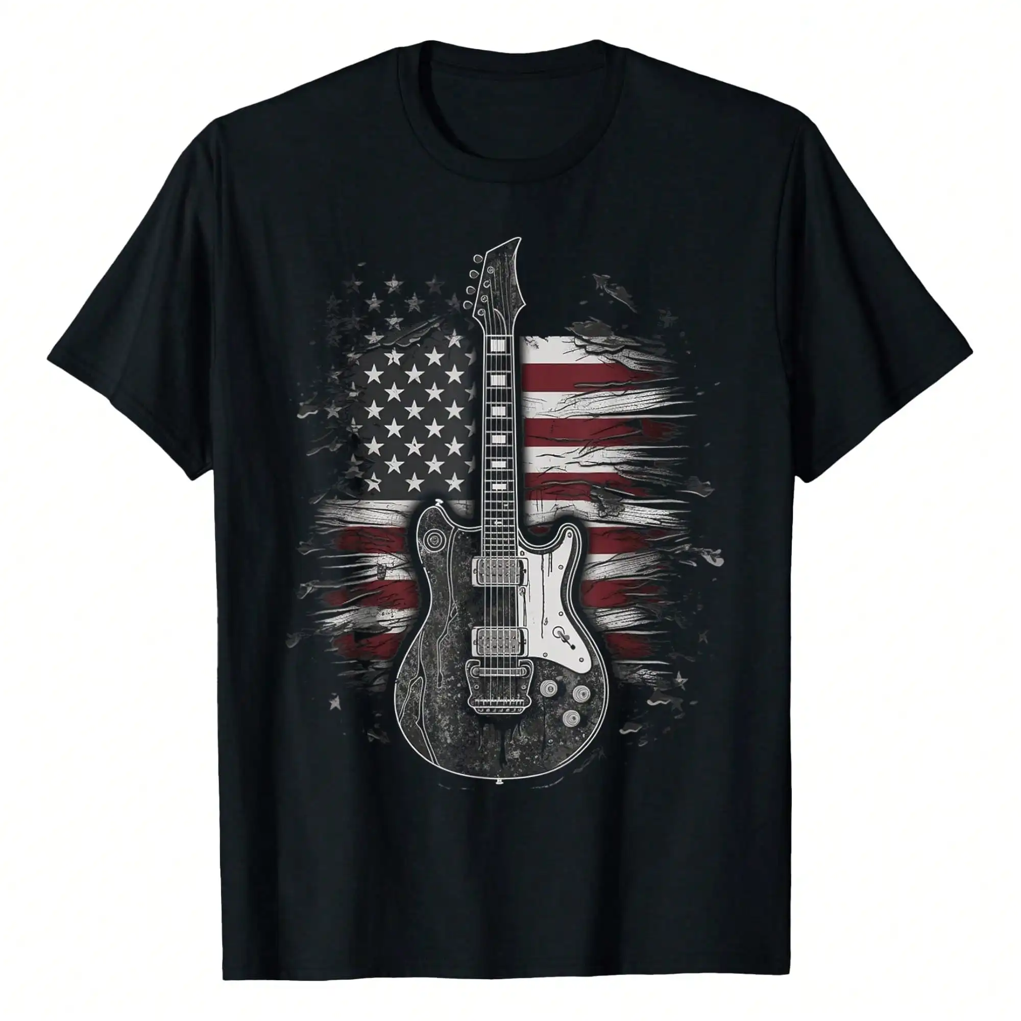 American Flag Guitar Rock Music USA Flag Gift For Guitarist T-Shirt Women's Cotton T-Shirt
American Flag Guitar Rock Music USA Flag Gift For Guitarist T-Shirt Women's Cotton T-Shirt