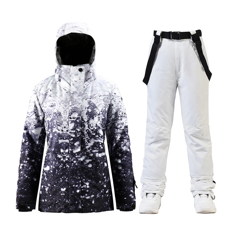 Ski Jacket Ski Pants Women Winter Waterproof Ski Suit Outdoor Snow Jackets and Trousers Hot Ski Equipment Snowboard Jacket Women
Ski Jacket Ski Pants Women Winter Waterproof Ski Suit Outdoor Snow Jackets and Trousers Hot Ski Equipment Snowboard Jacket Women
