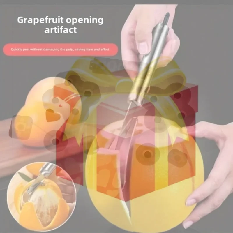 Stainless Steel Orange Peeler Curved Handle Creative Cutlery Kitchen Gadgets Fruit Vegetable Tools Lemon Peeler For Restaurant
Stainless Steel Orange Peeler Curved Handle Creative Cutlery Kitchen Gadgets Fruit Vegetable Tools Lemon Peeler For Restaurant