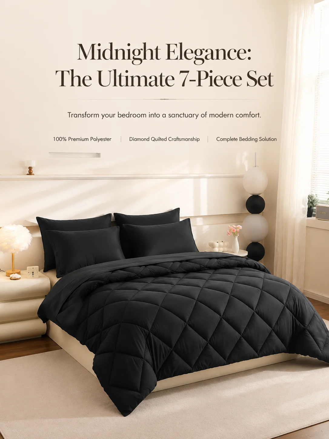 5pcs/7pcs Twin Full Queen King Bedding Sets Home Decor Comforter Flat Sheet Fitted Sheet Pillowcases Sleeping Sets
5pcs/7pcs Twin Full Queen King Bedding Sets Home Decor Comforter Flat Sheet Fitted Sheet Pillowcases Sleeping Sets
