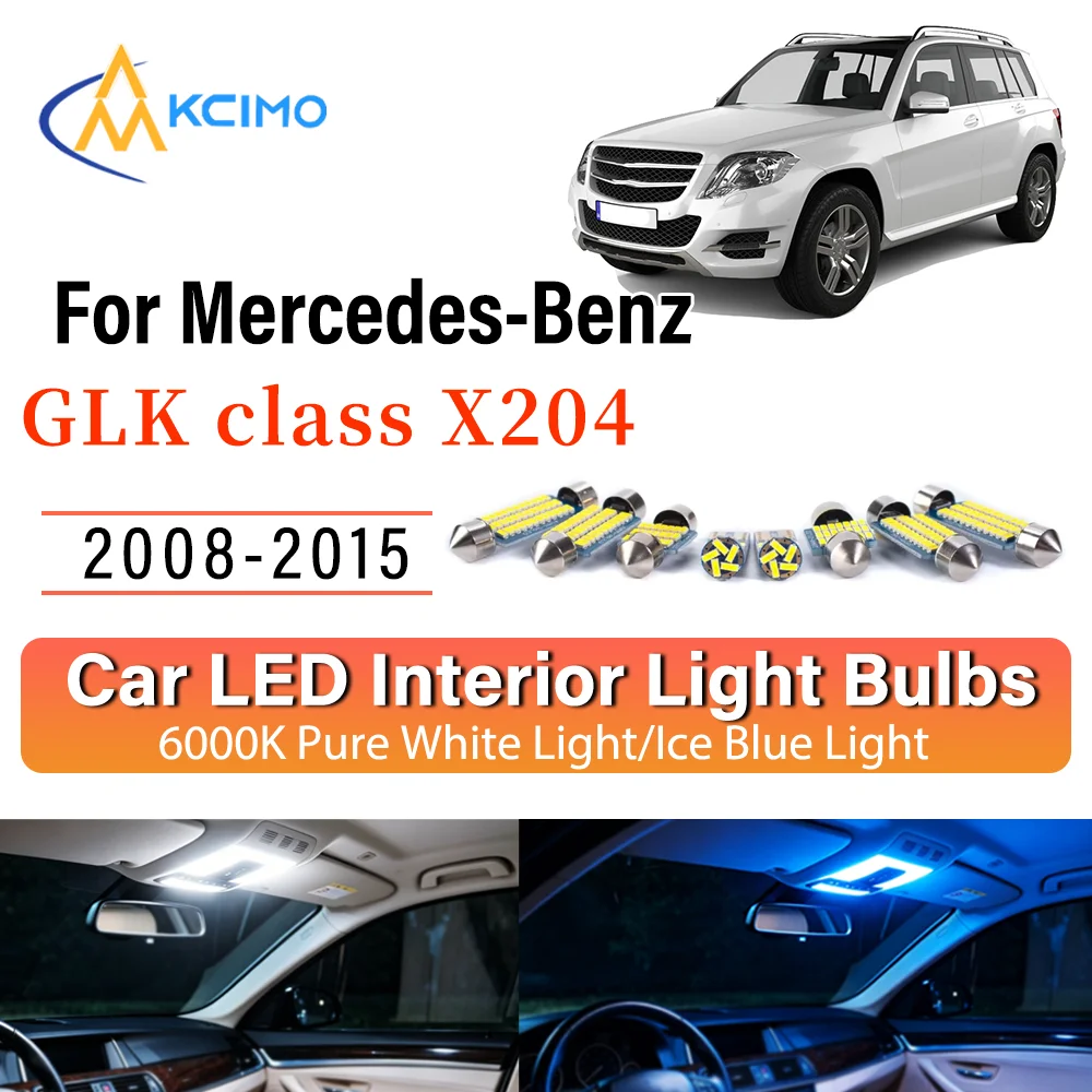 LED Interior Light Bulb Set For Mercedes-Benz GLK class 2008-2015 Easy Install Bright White/Blue Dome Map Door Courtesy Brights
LED Interior Light Bulb Set For Mercedes-Benz GLK class 2008-2015 Easy Install Bright White/Blue Dome Map Door Courtesy Brights