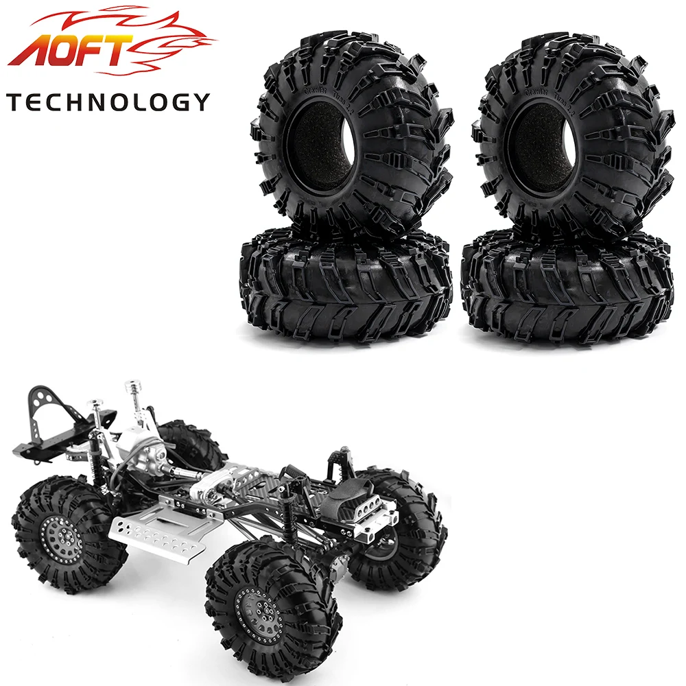 4pcs Universal 2.2 Inch Off-Road Rubber Tyre Tread for 1/10 RC Climbing Vehicle TRX4 SCX10 90046 90047 90048 RR10 Tyre Kit
4pcs Universal 2.2 Inch Off-Road Rubber Tyre Tread for 1/10 RC Climbing Vehicle TRX4 SCX10 90046 90047 90048 RR10 Tyre Kit