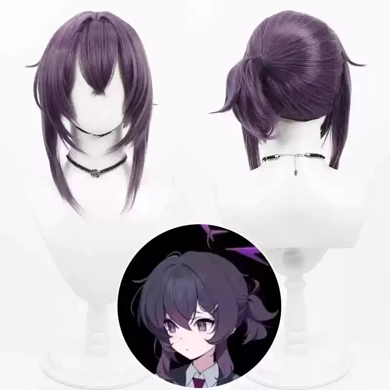 Two Types Game Blue Archive Igusa Haruka Cosplay Wig Short Purple Heat Resistant Synthetic Hair Halloween Party Role Play
Two Types Game Blue Archive Igusa Haruka Cosplay Wig Short Purple Heat Resistant Synthetic Hair Halloween Party Role Play