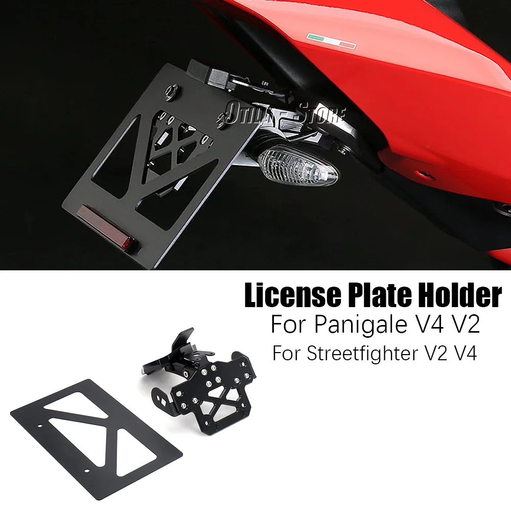 For Ducati Streetfighter V2 V4 Panigale V4 V2 Aluminum Mount Bracket Registration Number Plate Motorcycle License Plate Holder
For Ducati Streetfighter V2 V4 Panigale V4 V2 Aluminum Mount Bracket Registration Number Plate Motorcycle License Plate Holder