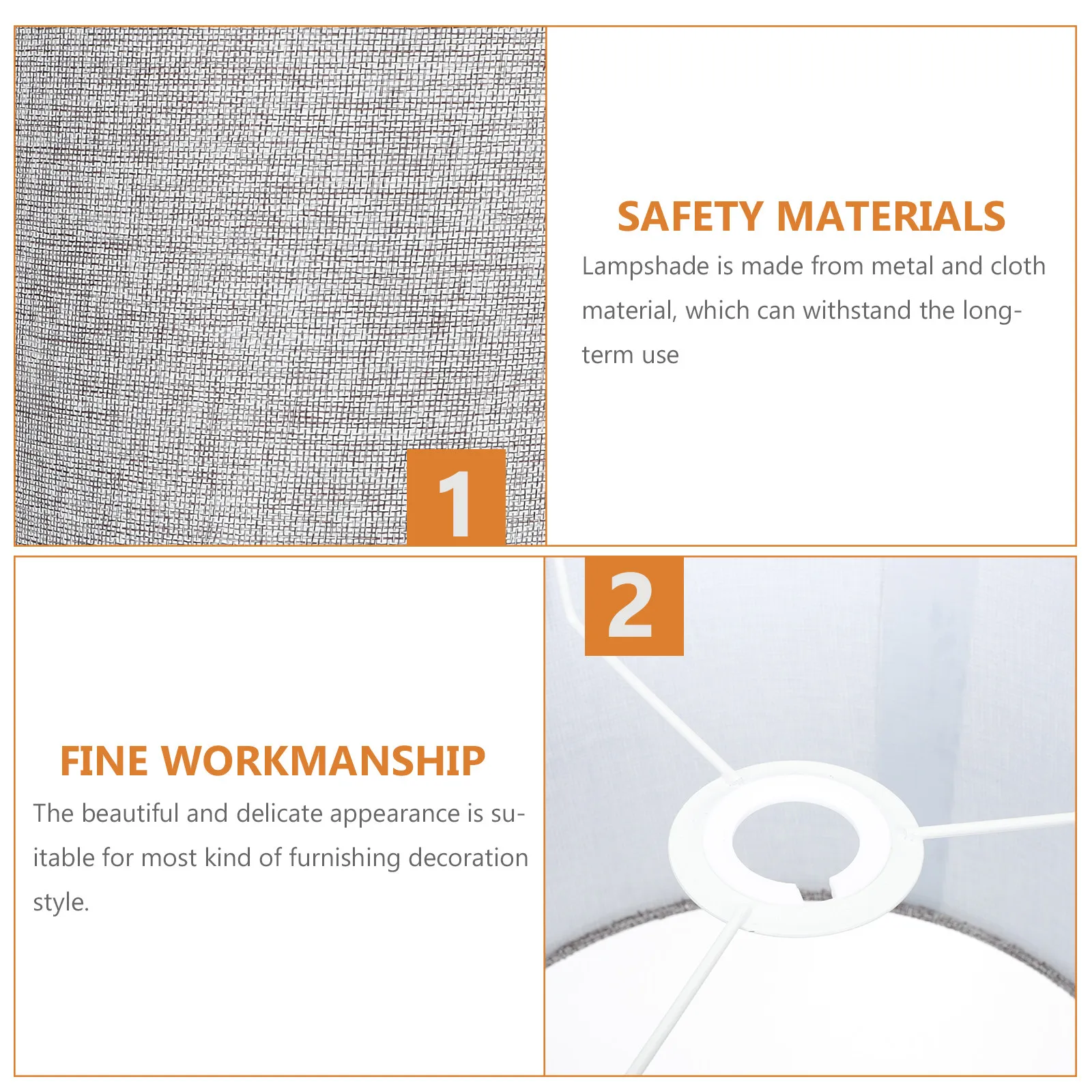 Cloth Lamp Shade Simple Linen Light Cover for Table Floor Desk Lamps E27 E14 Chandelier Shades Small Lamp Cover
Cloth Lamp Shade Simple Linen Light Cover for Table Floor Desk Lamps E27 E14 Chandelier Shades Small Lamp Cover