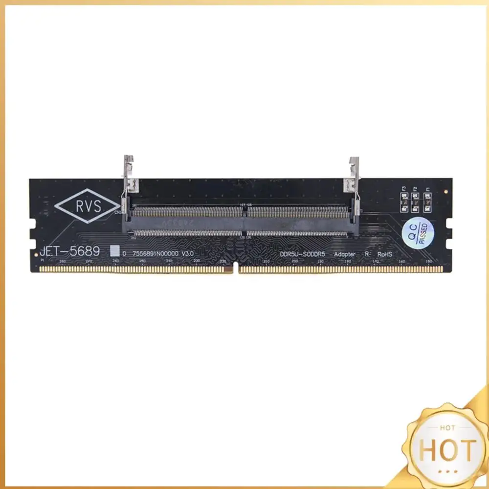 DDR5 Laptop To Desktop 5th Generation UDIMM Adapter Card Multi-Purpose Memory RAM Connector for PC Computer DIY Accessory
DDR5 Laptop To Desktop 5th Generation UDIMM Adapter Card Multi-Purpose Memory RAM Connector for PC Computer DIY Accessory