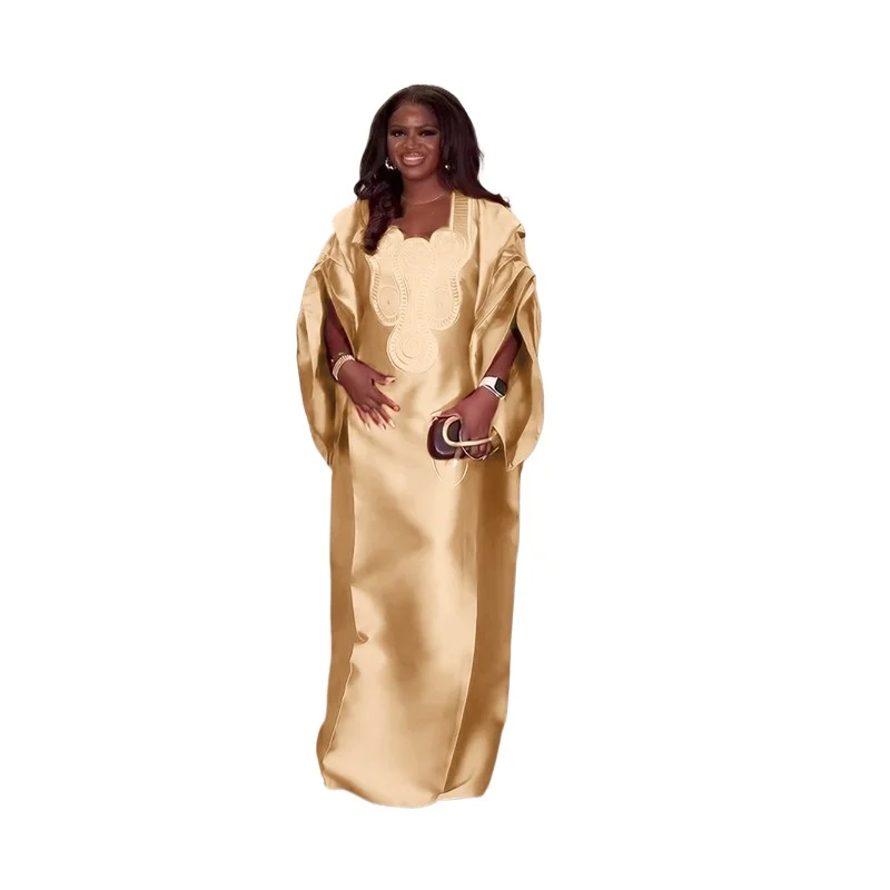 Abayas For Women Dubai African Muslim Fashion Dress Caftan Marocain Evening Party Dresses Satin Boubou Robe Djellaba Femme 2025
Abayas For Women Dubai African Muslim Fashion Dress Caftan Marocain Evening Party Dresses Satin Boubou Robe Djellaba Femme 2025