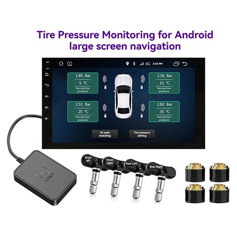 НОВЫЙ-Внутренний датчик запасных шин TPMS Система контроля давления в шинах Обнаружение плеера Обнаружение автомобильной навигации 
НОВЫЙ-Внутренний датчик запасных шин TPMS Система контроля давления в шинах Обнаружение плеера Обнаружение автомобильной навигации