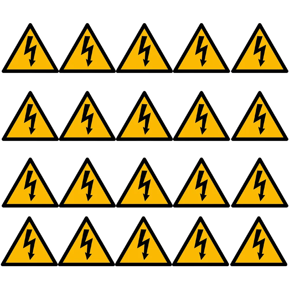 20 Sheets Electric Shock Hazard Warning Sticker Strong Adhesive Caution Label for Electrical Room Fence Panel Box Safety Sign
20 Sheets Electric Shock Hazard Warning Sticker Strong Adhesive Caution Label for Electrical Room Fence Panel Box Safety Sign