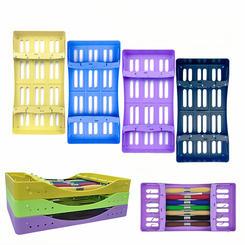 Dental Sterilization Box Holders 7 Slots Dental Instrument Cassette Racks Plastic Disinfection Tray Autoclavale Dentistry Tools
Dental Sterilization Box Holders 7 Slots Dental Instrument Cassette Racks Plastic Disinfection Tray Autoclavale Dentistry Tools