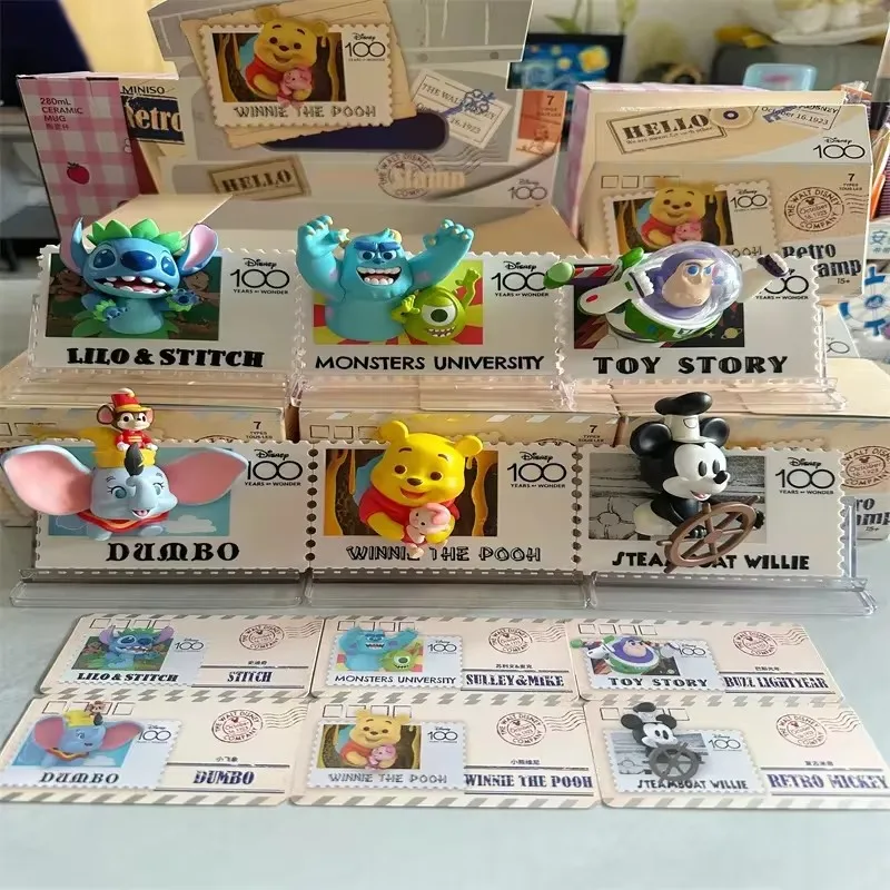 Blind Box Disney Anniversary Retro Stamp Series Genuine Anime Cute Figures Mystery Box Fridge Magnet Handicraft Decor Toys Gift
Blind Box Disney Anniversary Retro Stamp Series Genuine Anime Cute Figures Mystery Box Fridge Magnet Handicraft Decor Toys Gift
