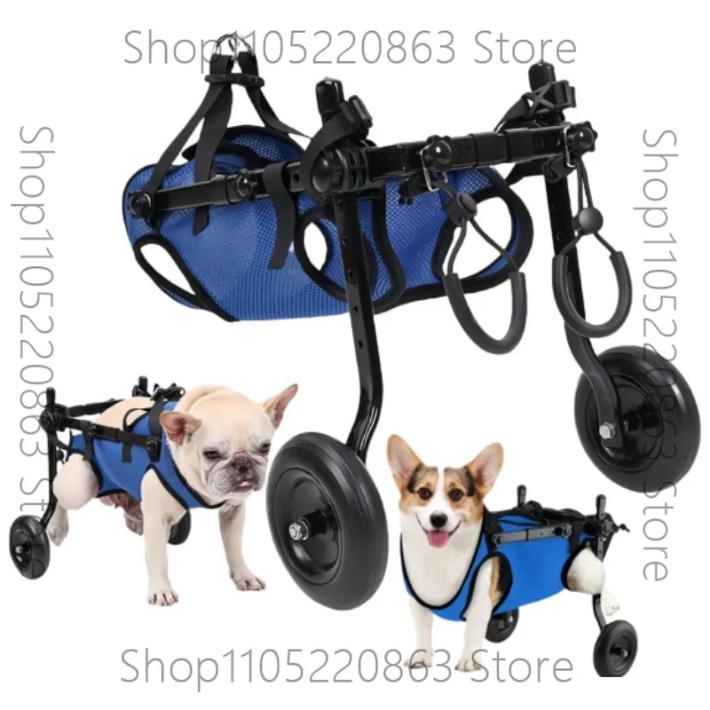 Adjustable Lightweight Dog Wheelchair For Back Legs Rehabilitation Outdoor Mobility Aid For Small Pets Cart Wheels Hip Support
Adjustable Lightweight Dog Wheelchair For Back Legs Rehabilitation Outdoor Mobility Aid For Small Pets Cart Wheels Hip Support