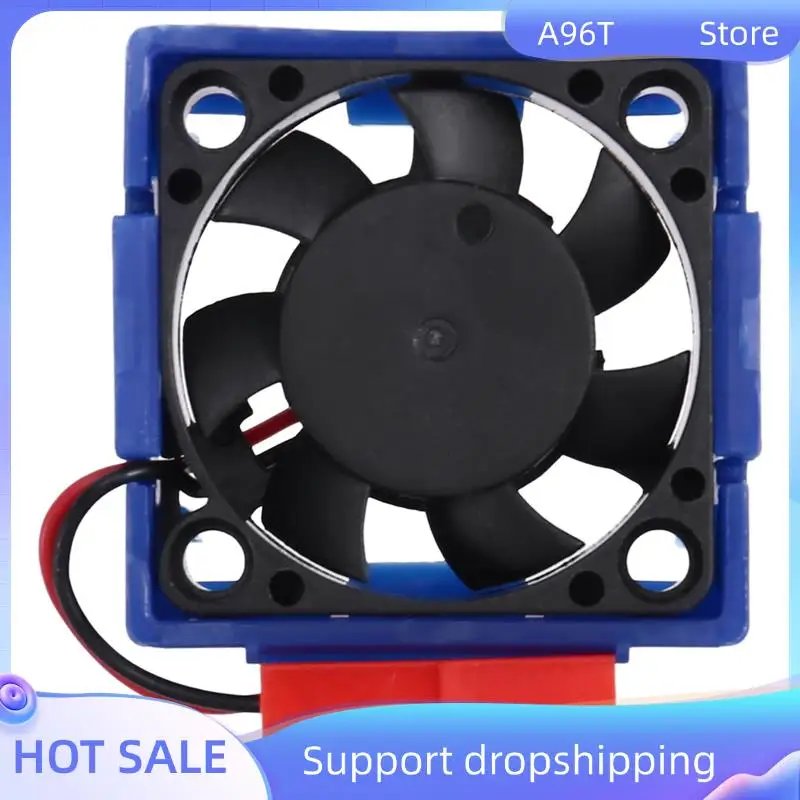 A96T 2X VXL-3S ESC Cooling Fan And Motor Dual Fan Set Compatible With For Traxxas Slash 4X4 Stampede 4X4 Rustler Blue
A96T 2X VXL-3S ESC Cooling Fan And Motor Dual Fan Set Compatible With For Traxxas Slash 4X4 Stampede 4X4 Rustler Blue