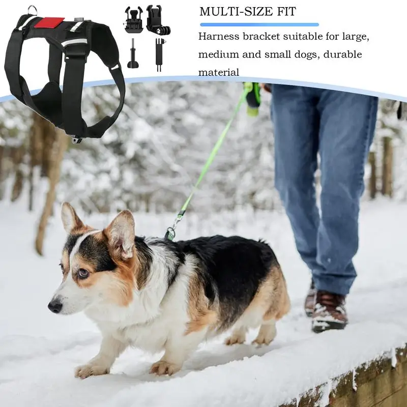 Camera Dog Harness Soft Adjustable Dog Strap Belt Pet Chest And Back Fixation With Mounting Base Small Animal Accessories For
Camera Dog Harness Soft Adjustable Dog Strap Belt Pet Chest And Back Fixation With Mounting Base Small Animal Accessories For