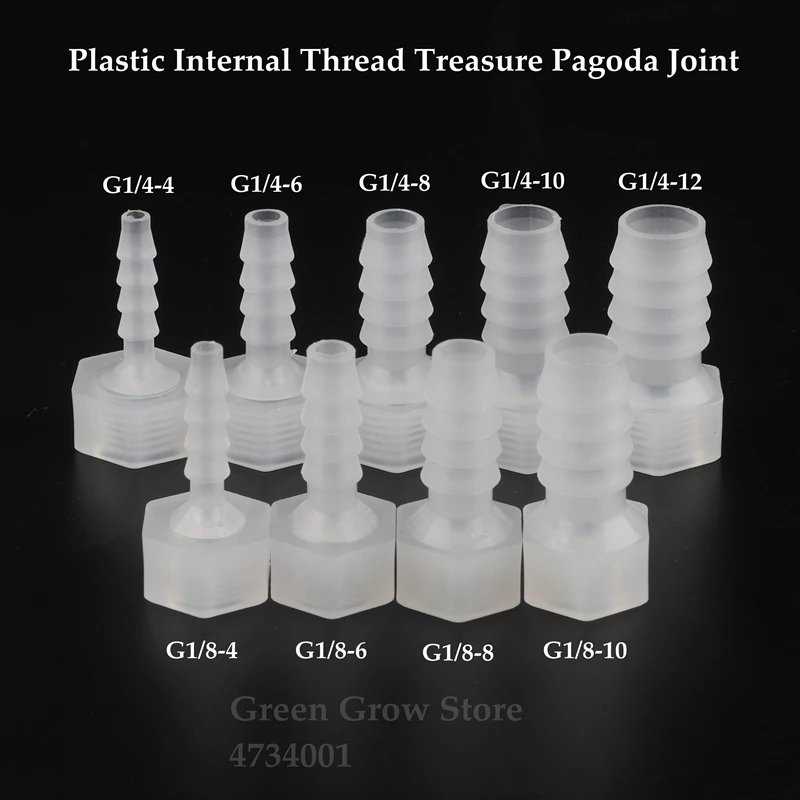 200pcs~5pcs G1/8 G1/4 Female Thread Direct Joint Aquarium Fish Tank Hose Pagoda Joints Air Pump Adapter Garden Water Connectors
200pcs~5pcs G1/8 G1/4 Female Thread Direct Joint Aquarium Fish Tank Hose Pagoda Joints Air Pump Adapter Garden Water Connectors