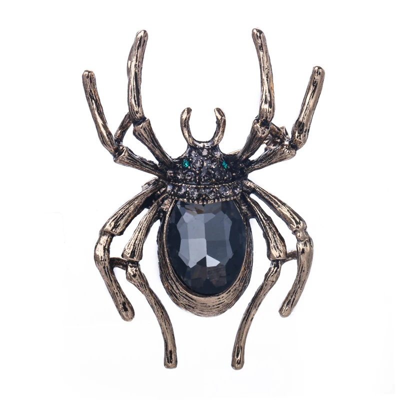 Wuli&baby Vintage Spider Brooches For Women Unisex Crystal Cool Insects Party Casual Brooch Pins Gifts
Wuli&baby Vintage Spider Brooches For Women Unisex Crystal Cool Insects Party Casual Brooch Pins Gifts