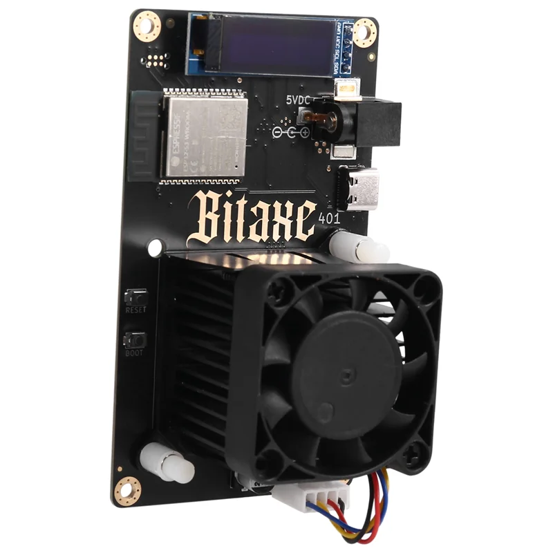 New-Bitaxesupra 401 Solo Miner Bitaxe 700-800Gh/S 13W BM1368 ASIC Chip From Antminer S21 Bitcoin BTC Miner EU PLUG
New-Bitaxesupra 401 Solo Miner Bitaxe 700-800Gh/S 13W BM1368 ASIC Chip From Antminer S21 Bitcoin BTC Miner EU PLUG