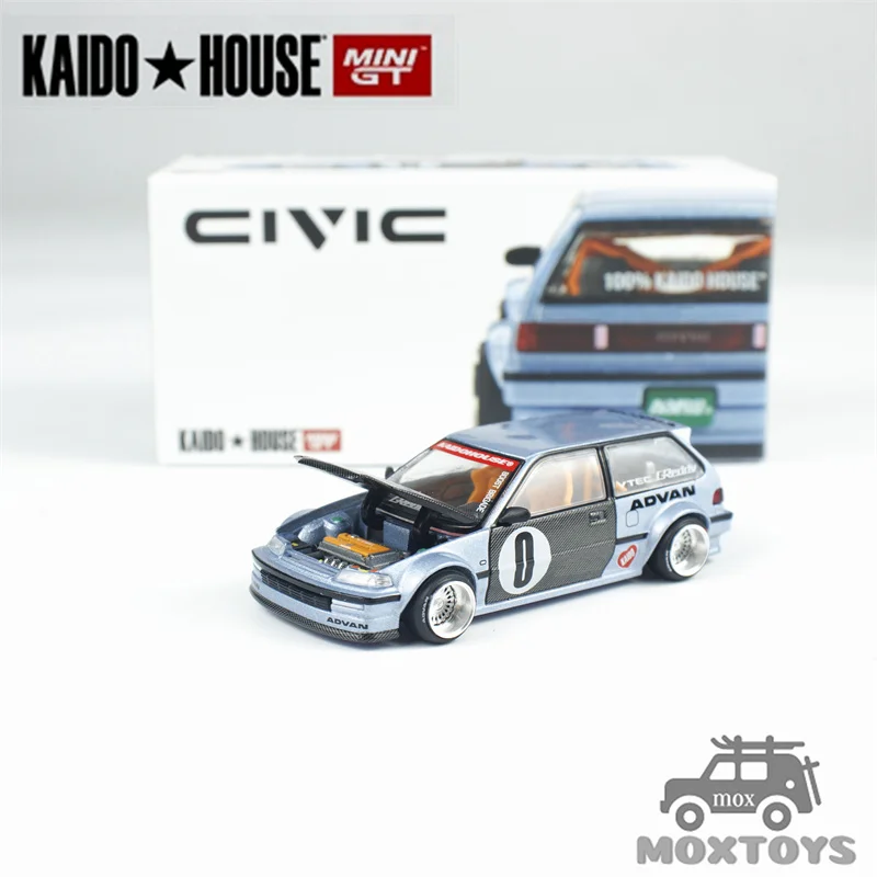 Kaido House x MINI GT 1:64 Civic (EF) Roulette V1 Diecast Model Car
Kaido House x MINI GT 1:64 Civic (EF) Roulette V1 Diecast Model Car