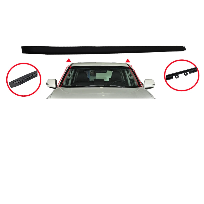 For Toyota Prado 4000 Prado 2700Front Windshield Outer Pressure Strip Decorative Strip Glass Adhesive Strip 1pcs
For Toyota Prado 4000 Prado 2700Front Windshield Outer Pressure Strip Decorative Strip Glass Adhesive Strip 1pcs