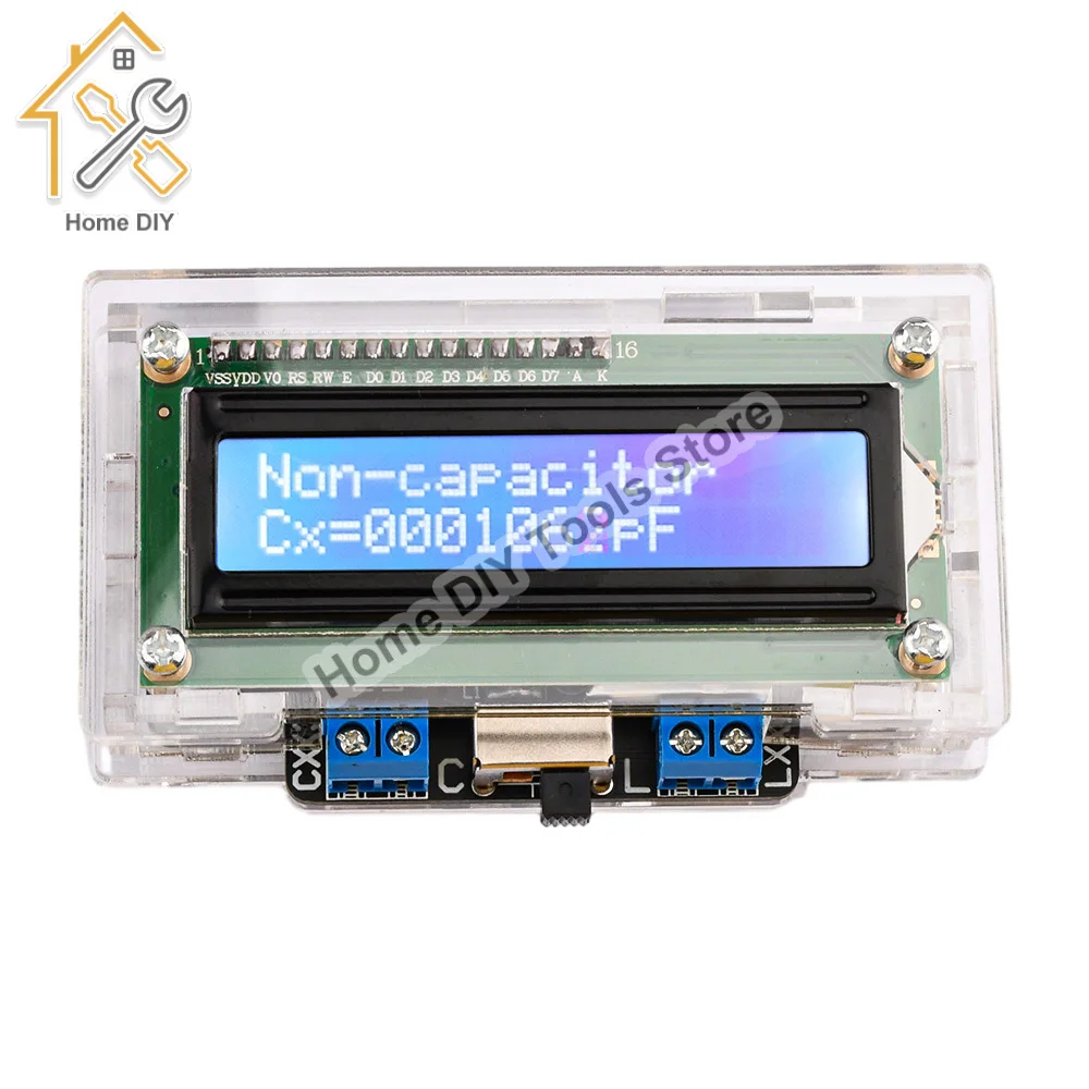 Digital Capacitance Meter USB Multifunction Tester Transistor Tester Frequency Meter DIY Capacitance And Inductance Tester Meter
Digital Capacitance Meter USB Multifunction Tester Transistor Tester Frequency Meter DIY Capacitance And Inductance Tester Meter