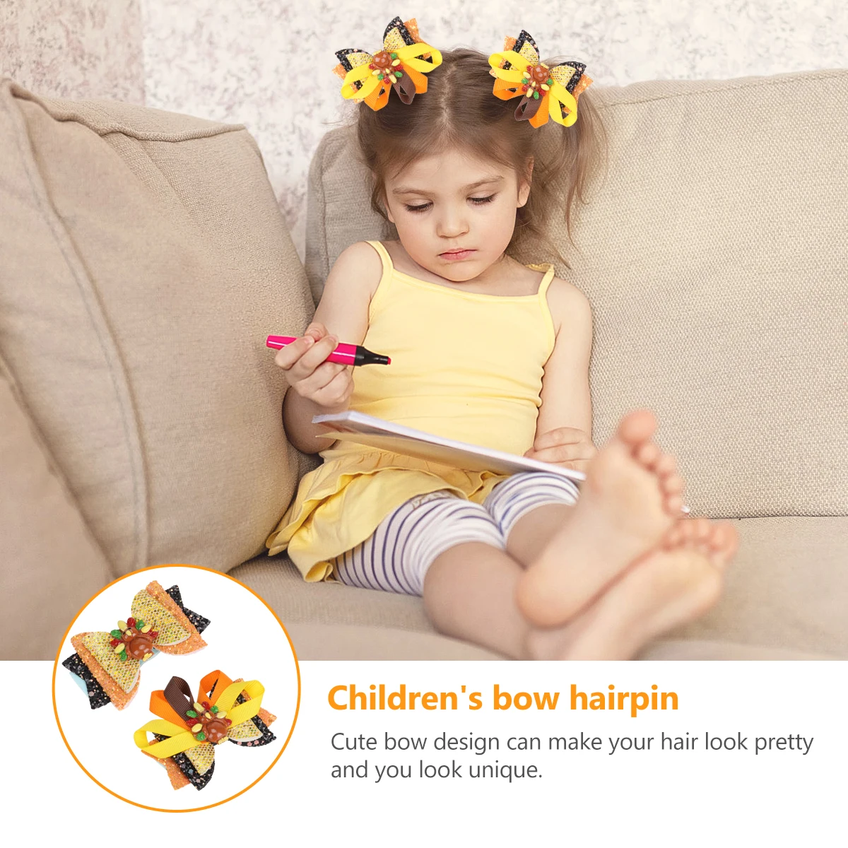 2pcs Children Bow Hair Clip Silk Lightweight Cute Design Women Accessory Handmade Fabric Headdress Perfect Gift Thanksgiving
2pcs Children Bow Hair Clip Silk Lightweight Cute Design Women Accessory Handmade Fabric Headdress Perfect Gift Thanksgiving
