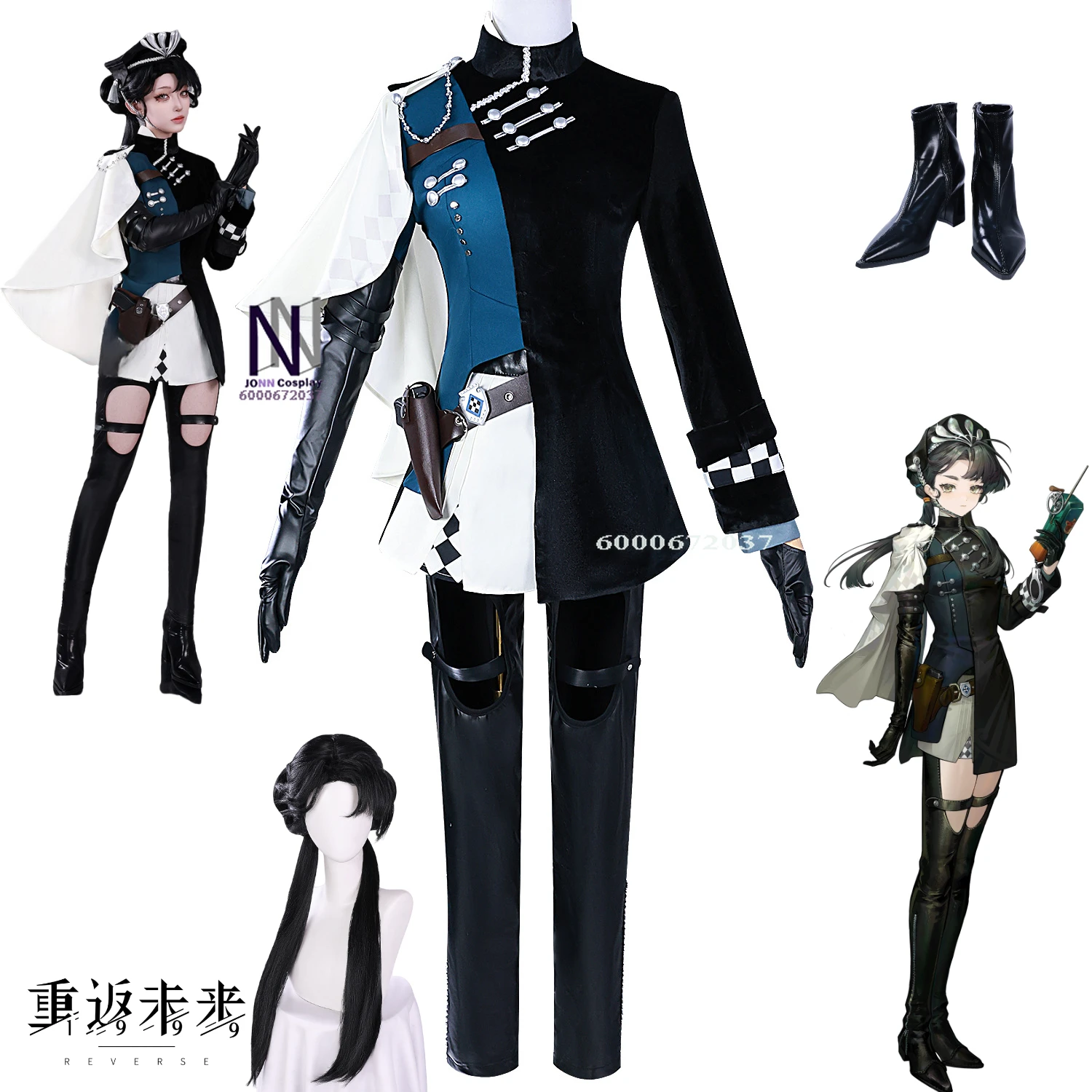 Game Reverse: 1999 Liang Yue Cosplay Costume Anime Clothes Wig Hat Shoes Role Play New Skin Uniforms Halloween Party Comic-Con
Game Reverse: 1999 Liang Yue Cosplay Costume Anime Clothes Wig Hat Shoes Role Play New Skin Uniforms Halloween Party Comic-Con
